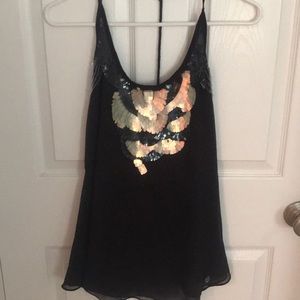 Guess size small sequin tank